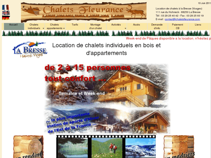 www.chaletsfleurance.com