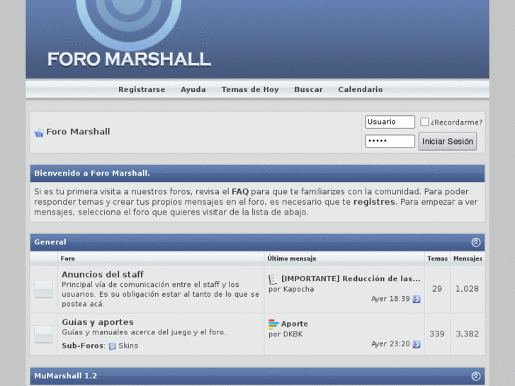 www.foromarshall.com.ar