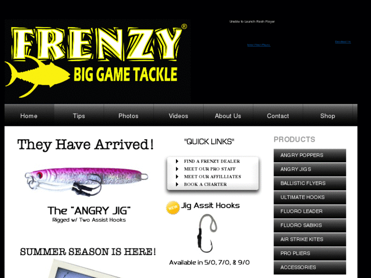 www.frenzytackle.com