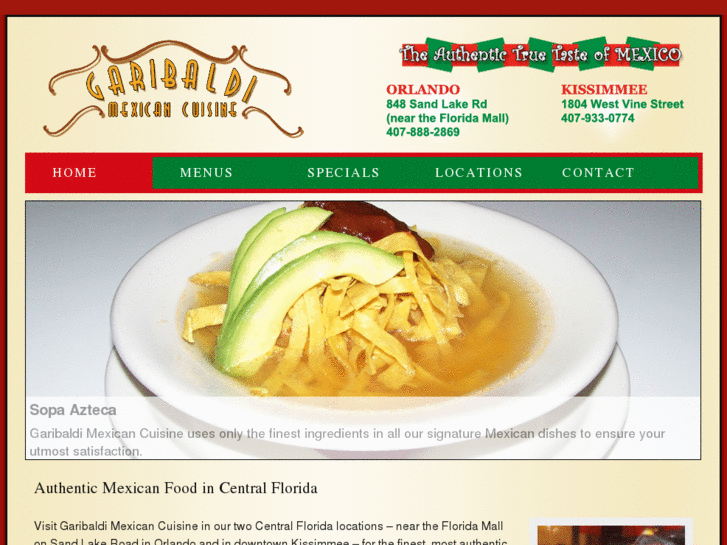 www.garibaldimexicancuisine.com