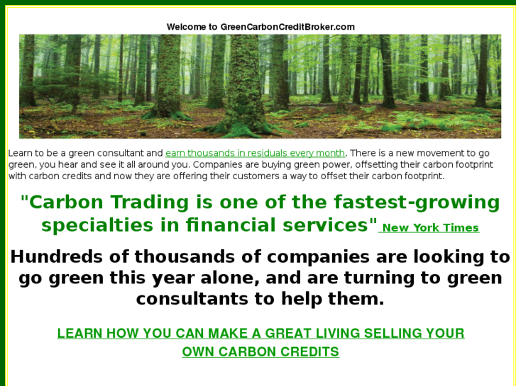 www.greencarboncreditbroker.com