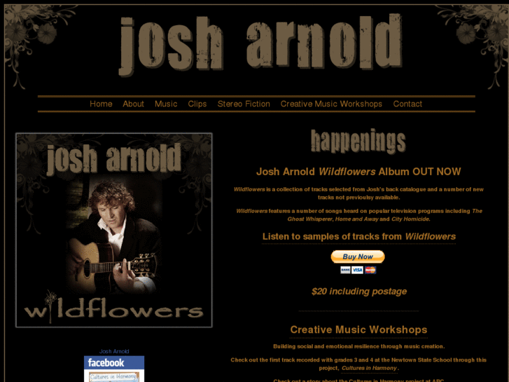 www.josharnoldmusic.com