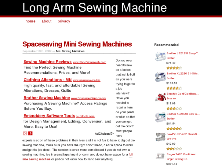 www.longarmsewingmachine.com