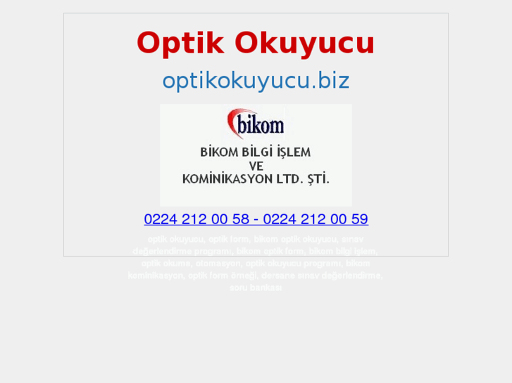 www.optikokuyucu.biz