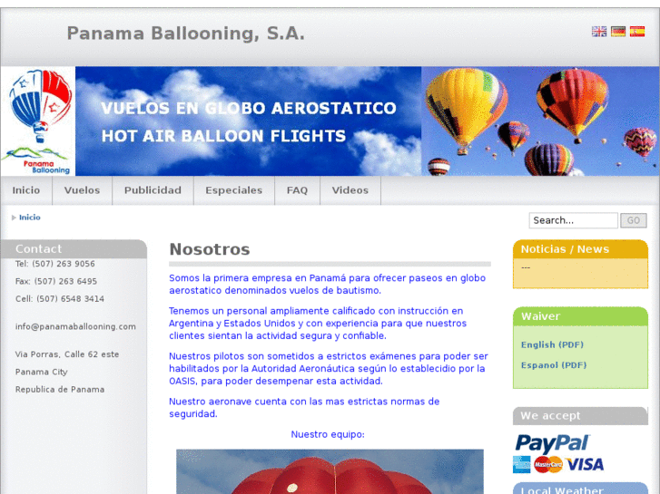 www.panamaballooning.com