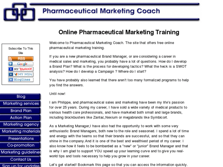 www.pharmaceutical-marketing-coach.com