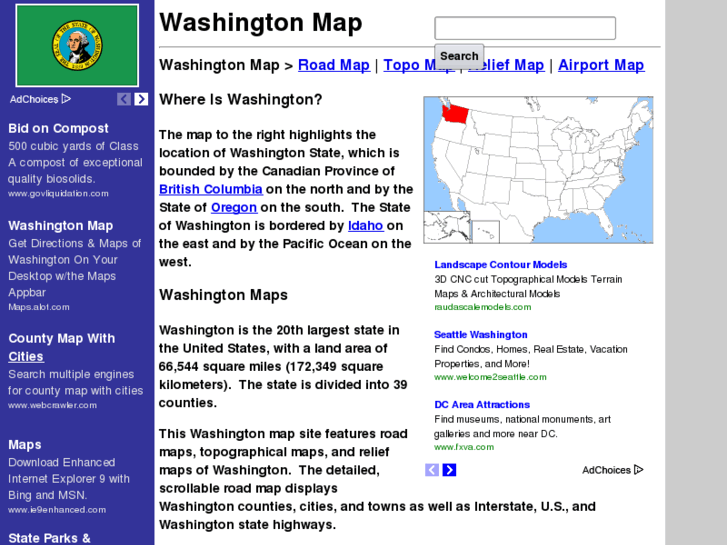 www.washington-map.org