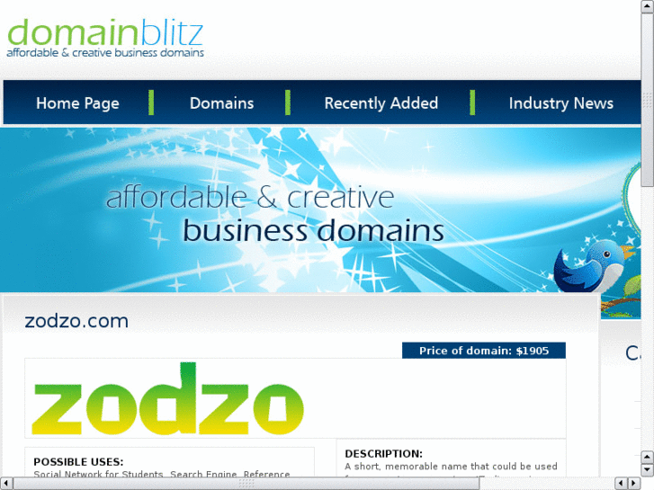 www.zodzo.com