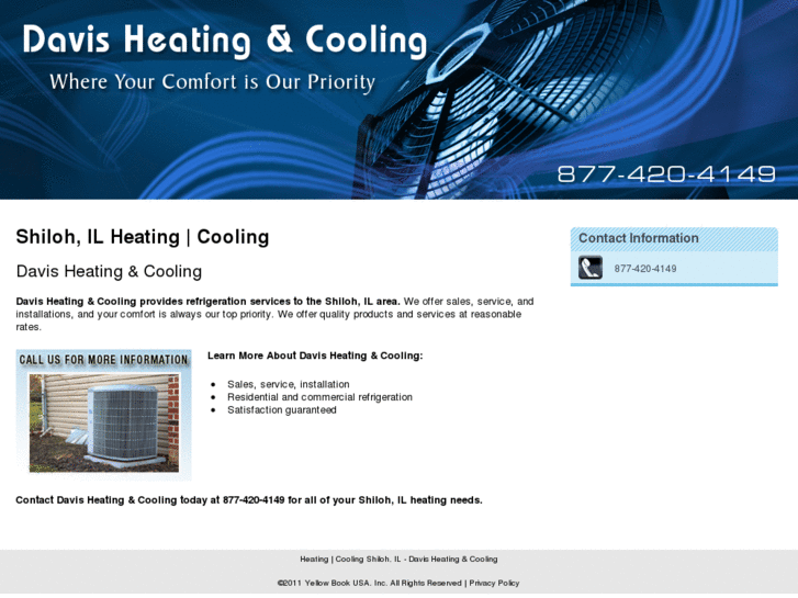 www.davisheatingandcoolingshilo.com