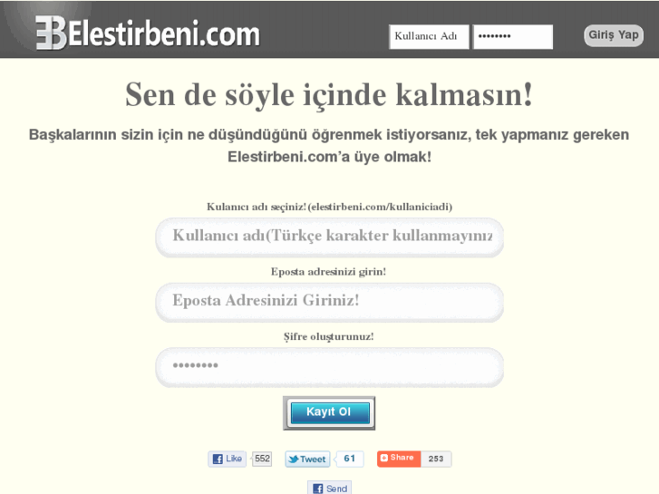 www.elestirbeni.com