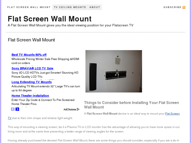 www.flatscreen-wallmount.info