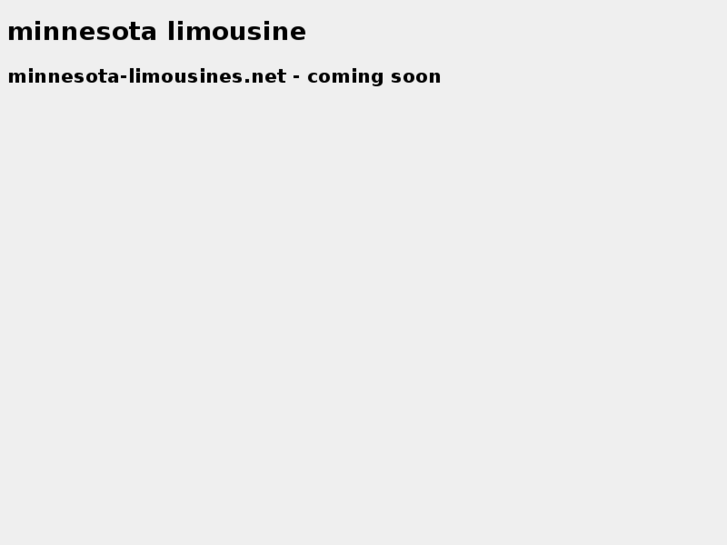 www.minnesota-limousines.net