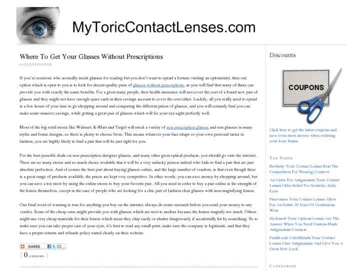 www.mytoriccontactlenses.com