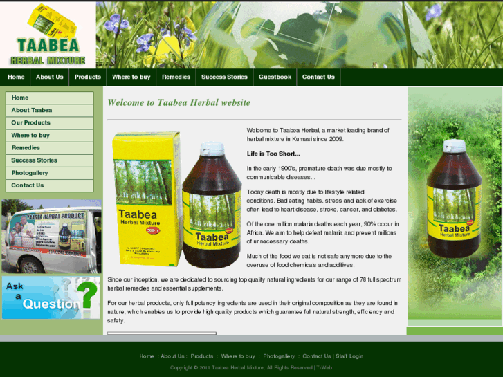 www.taabeaherbal.com