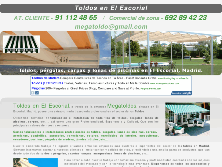 www.toldos-elescorial.net