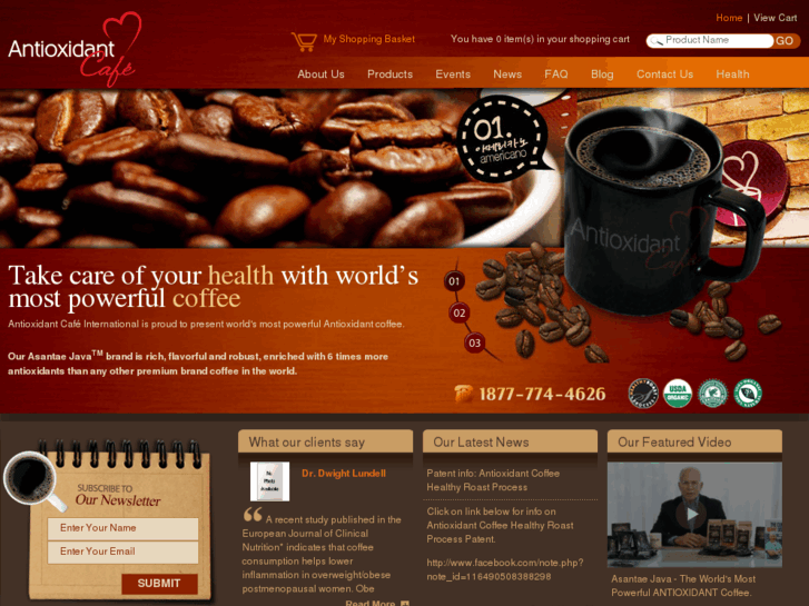 www.antioxidantcafe.com