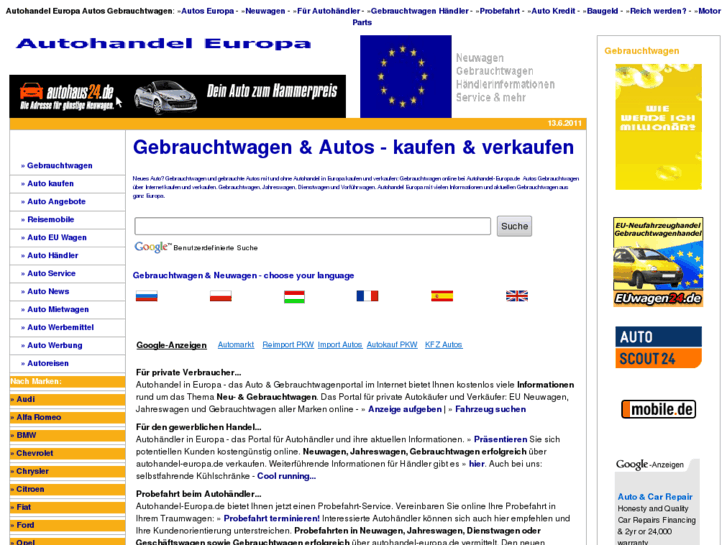 www.autohandel-europa.com