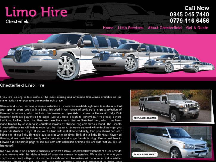 www.chesterfieldlimohire.co.uk