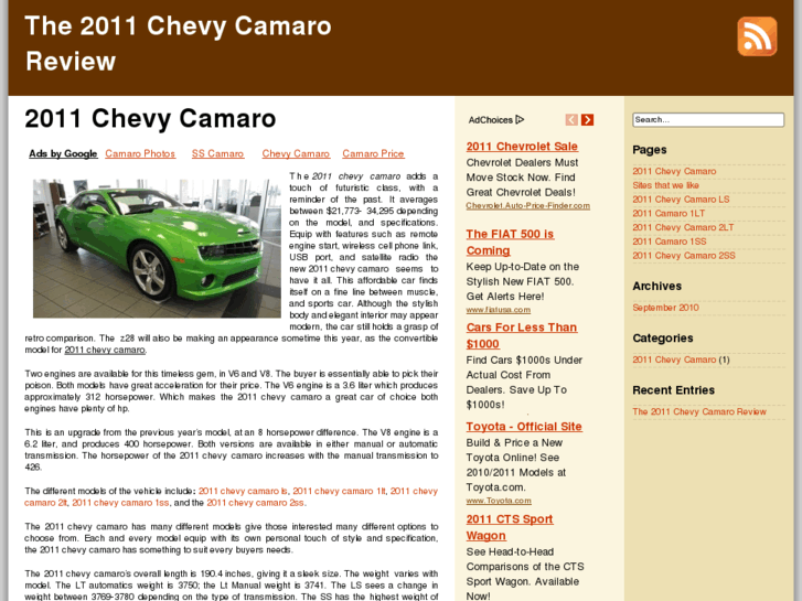 www.chevycamaro2011.net