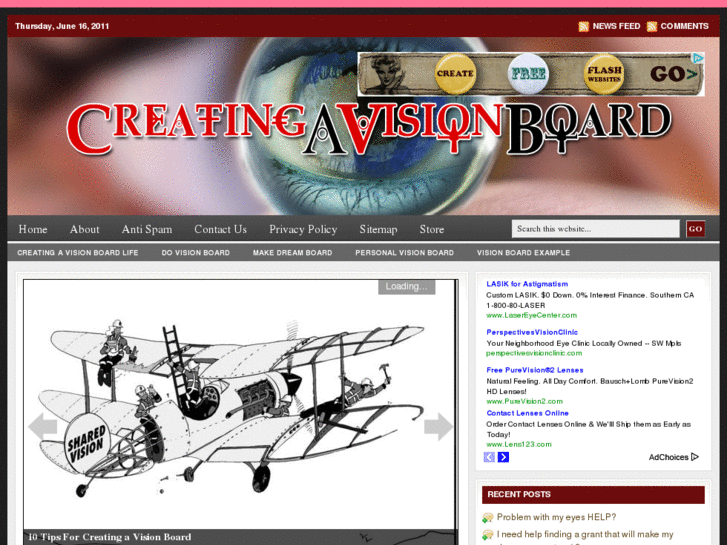 www.creatingavisionboard.com