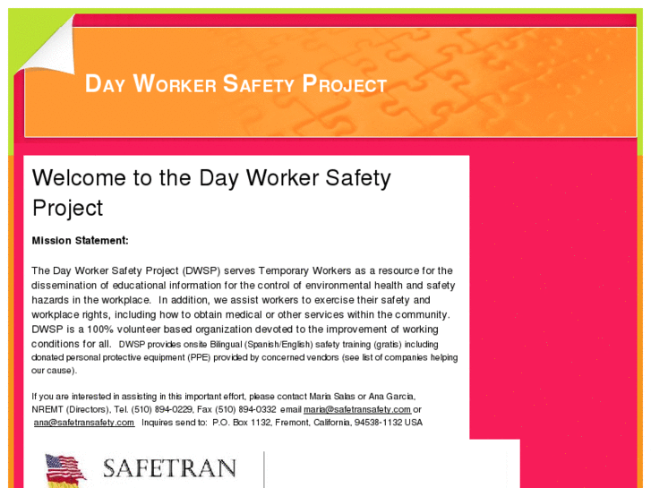 www.dayworkersafetyproject.org