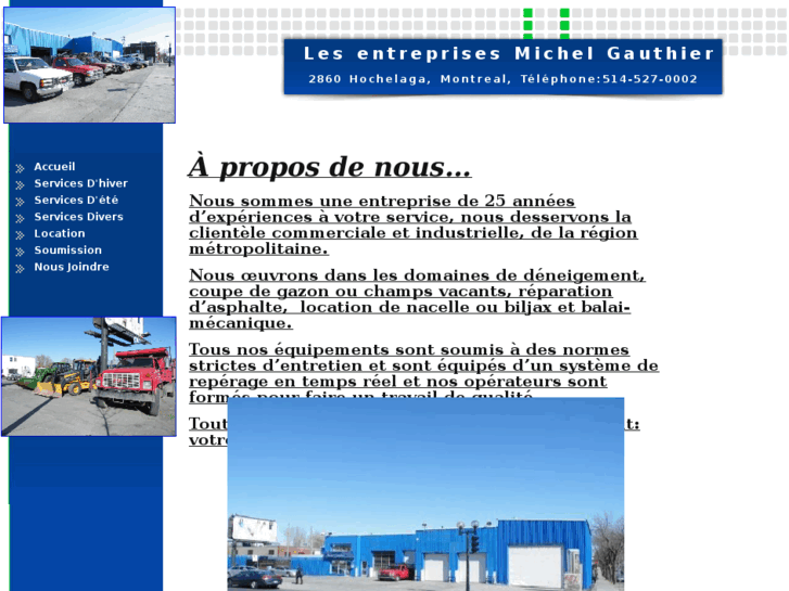 www.entreprisesmichelgauthier.com