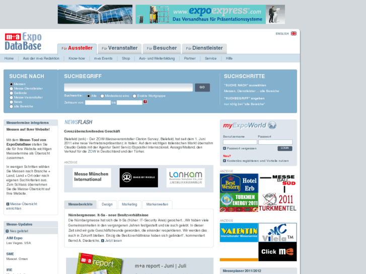 www.expodatabase.de