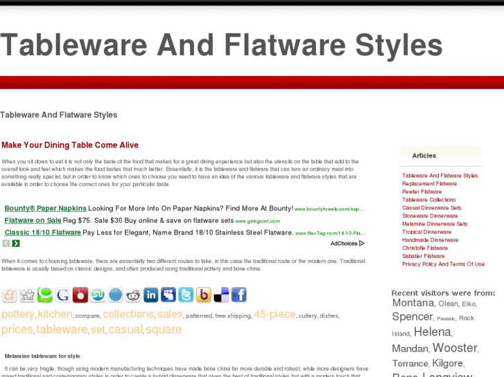 www.flatwarereviews.com