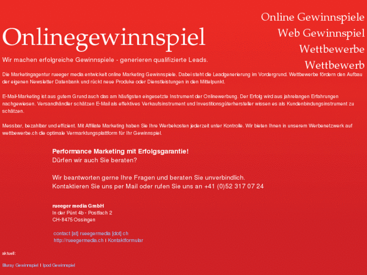 www.onlinegewinnspiel.ch