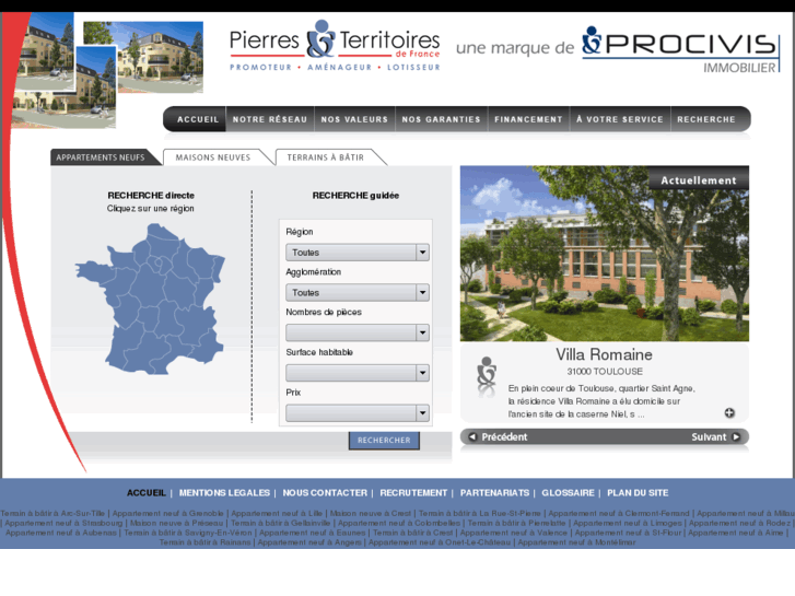 www.pierres-et-territoires-de-france.net