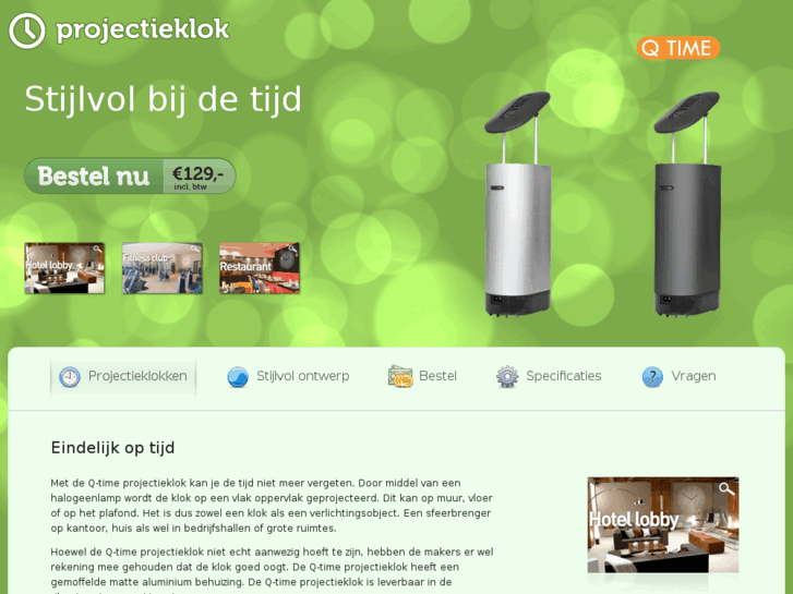 www.projectieklok.com