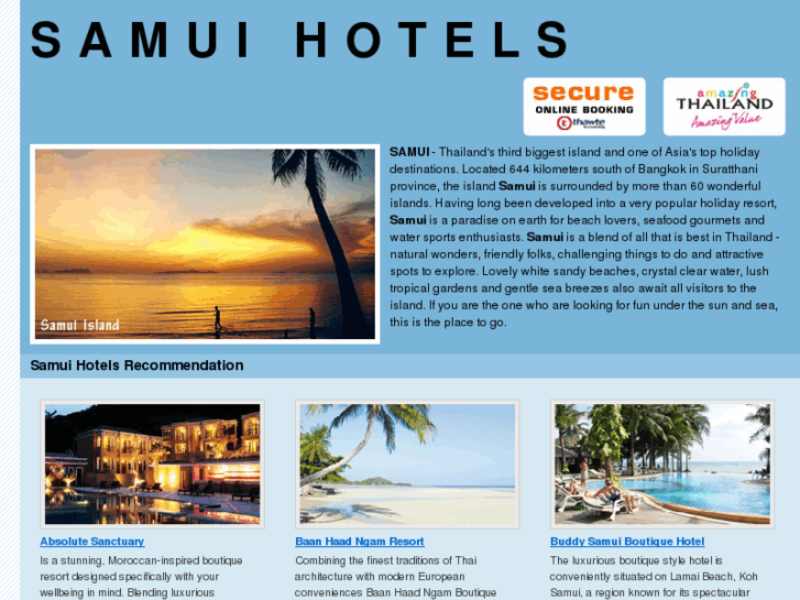 www.samui-hotels.biz