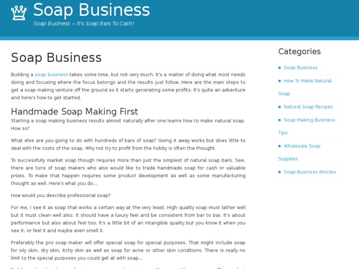 www.thesoapbusiness.com