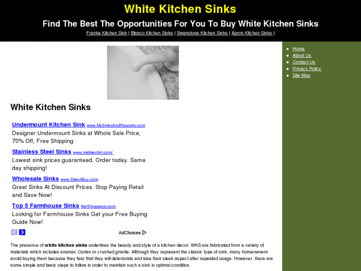 www.whitekitchensinks.net