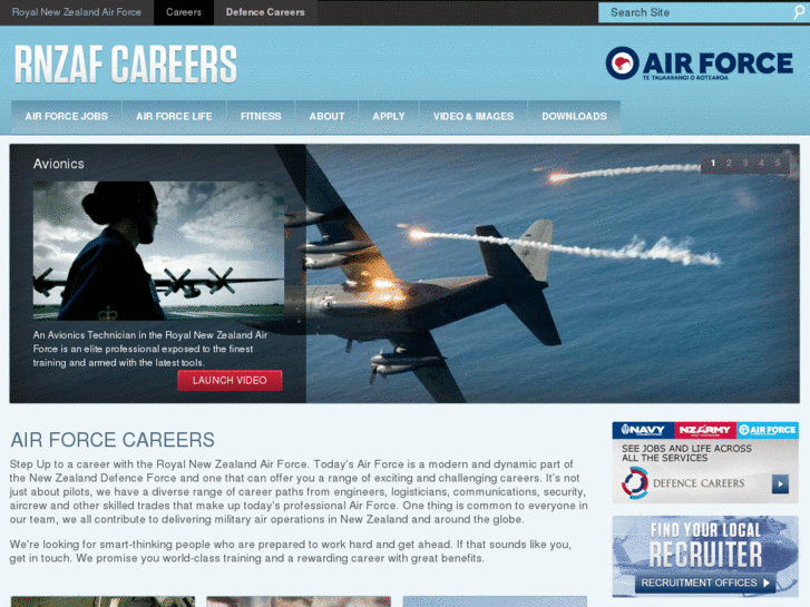 www.airforcecareers.mil.nz