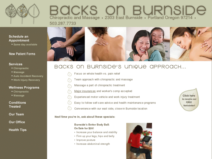 www.backsonburnside.com