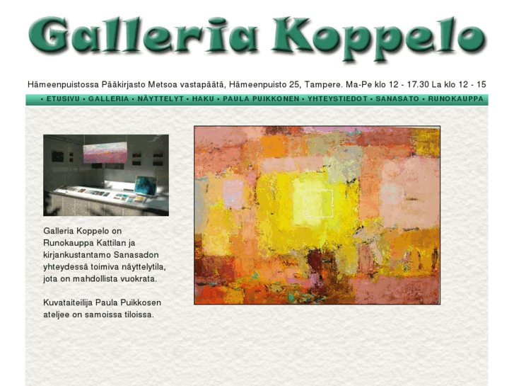 www.galleriakoppelo.net