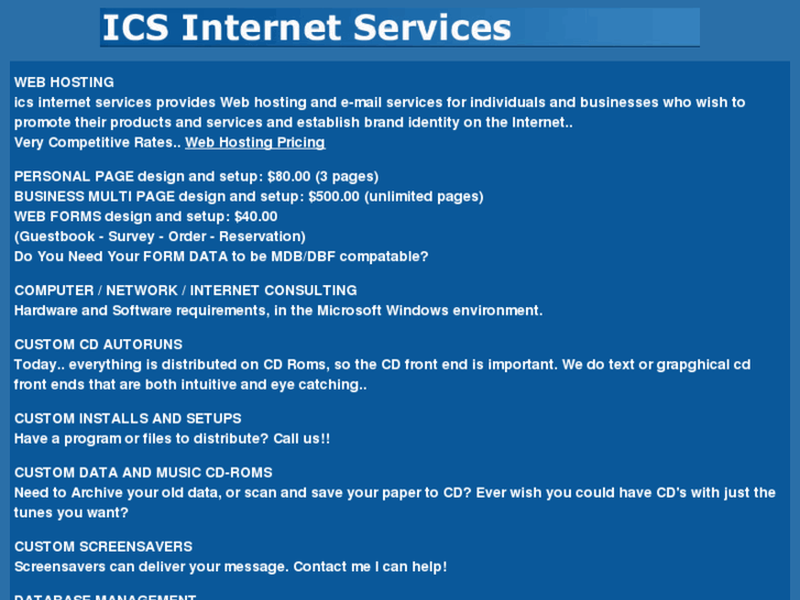 www.icsinternetservices.com