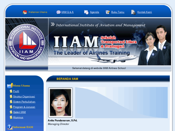 www.iiam-airlinesschool.com