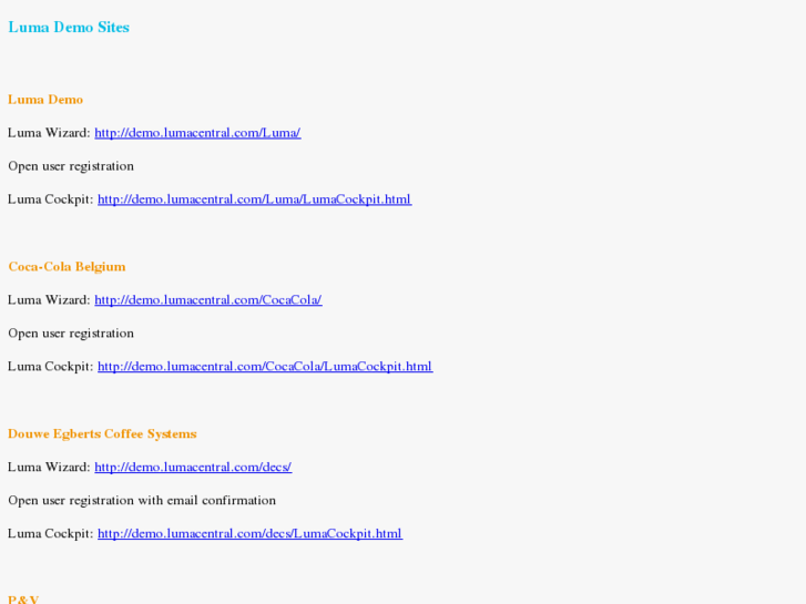 www.lumacentraldemo.com