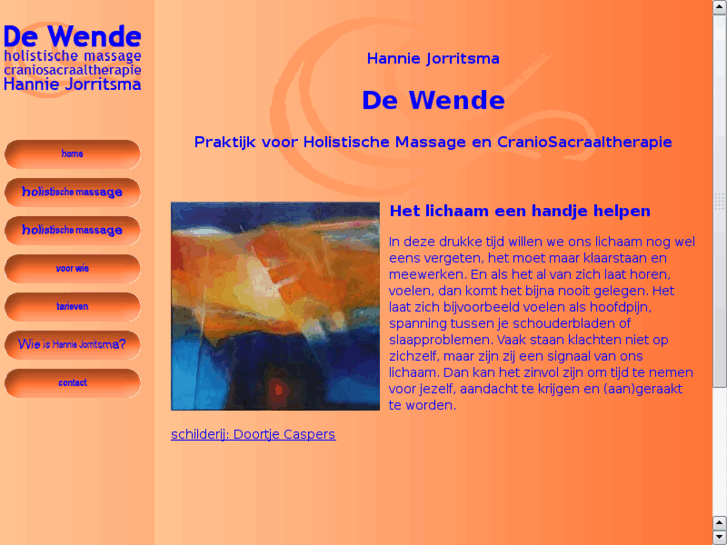 www.massage-dewende.nl