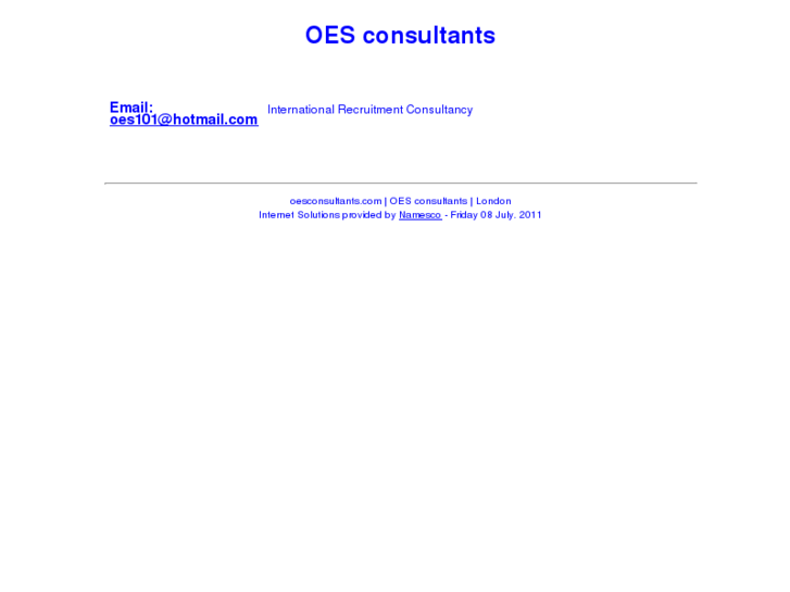 www.oesconsultants.com