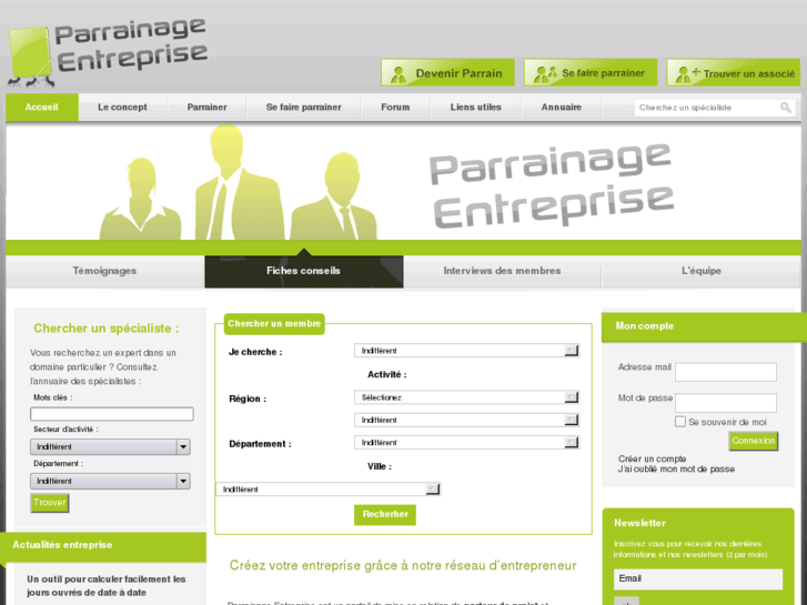 www.parrainage-entreprise.com