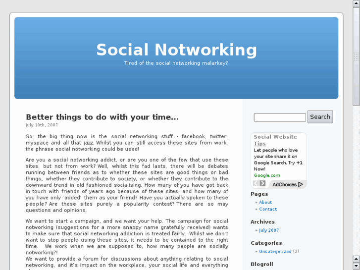 www.socialnotworking.co.uk