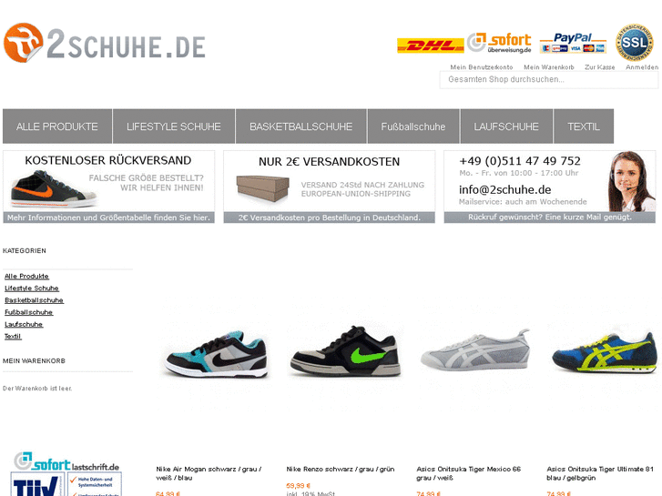 www.2schuhe.de