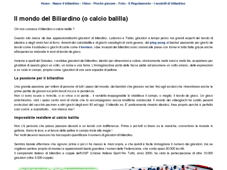 www.biliardino.net