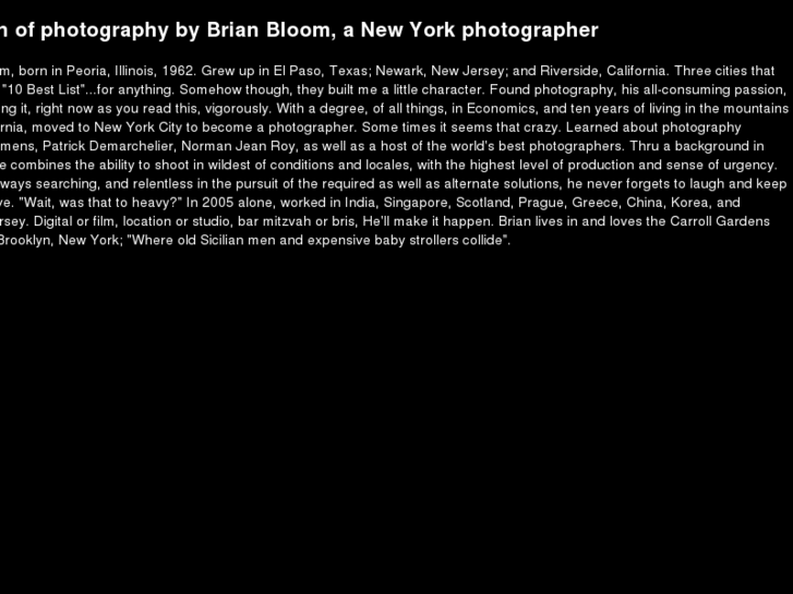 www.brianbloomphotographs.com