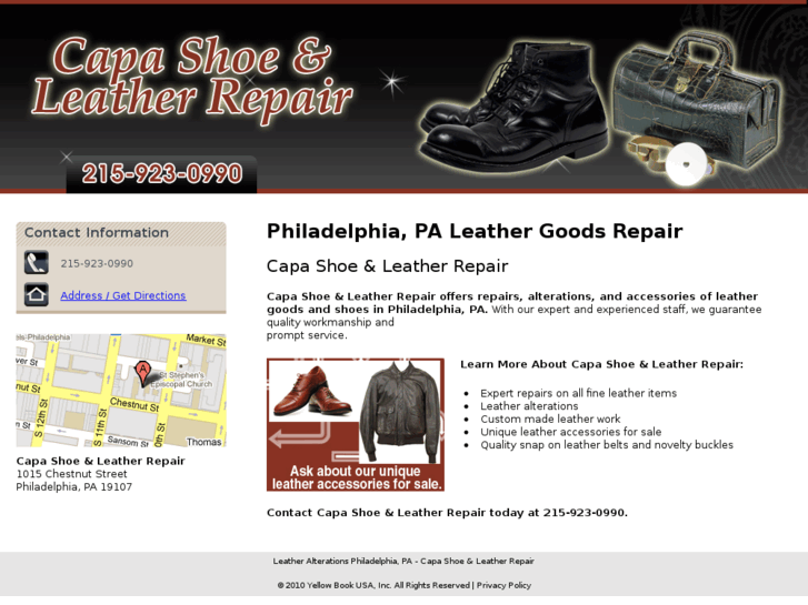 www.capashoeservice.com