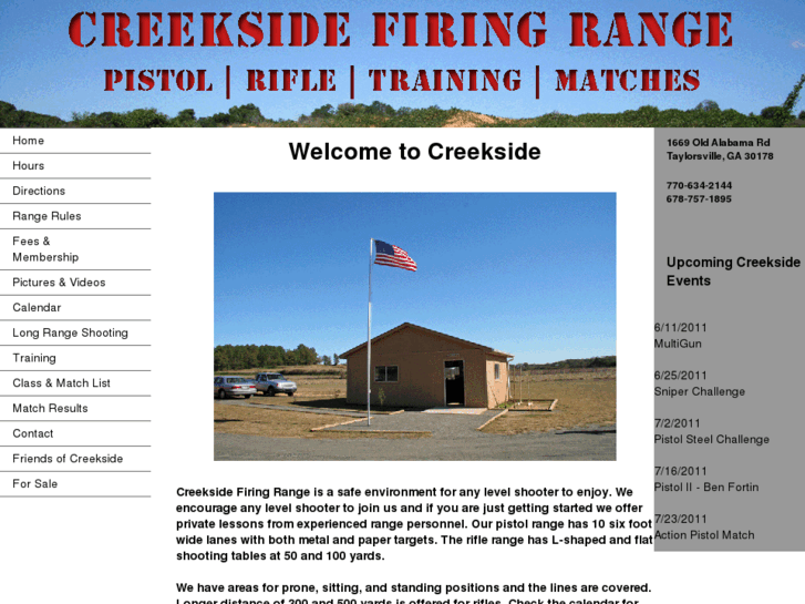 www.creeksidefiringrange.com