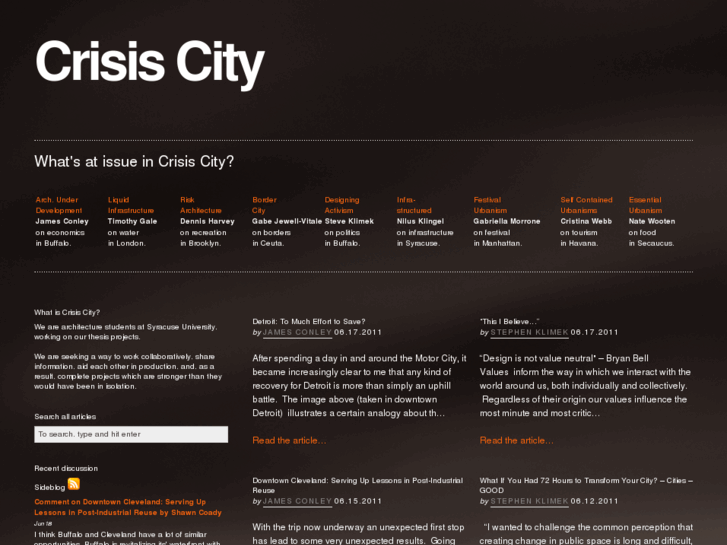 www.crisis-city.org